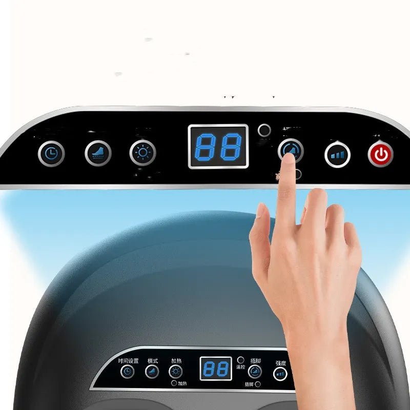 Full Wrap Foot Massager — Shiatsu Heat & Air Compression - BF Beauty