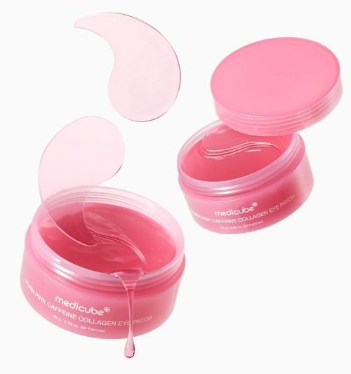 medicube PDRN Pink Caffeine Collagen Eye Patch - BF Beauty