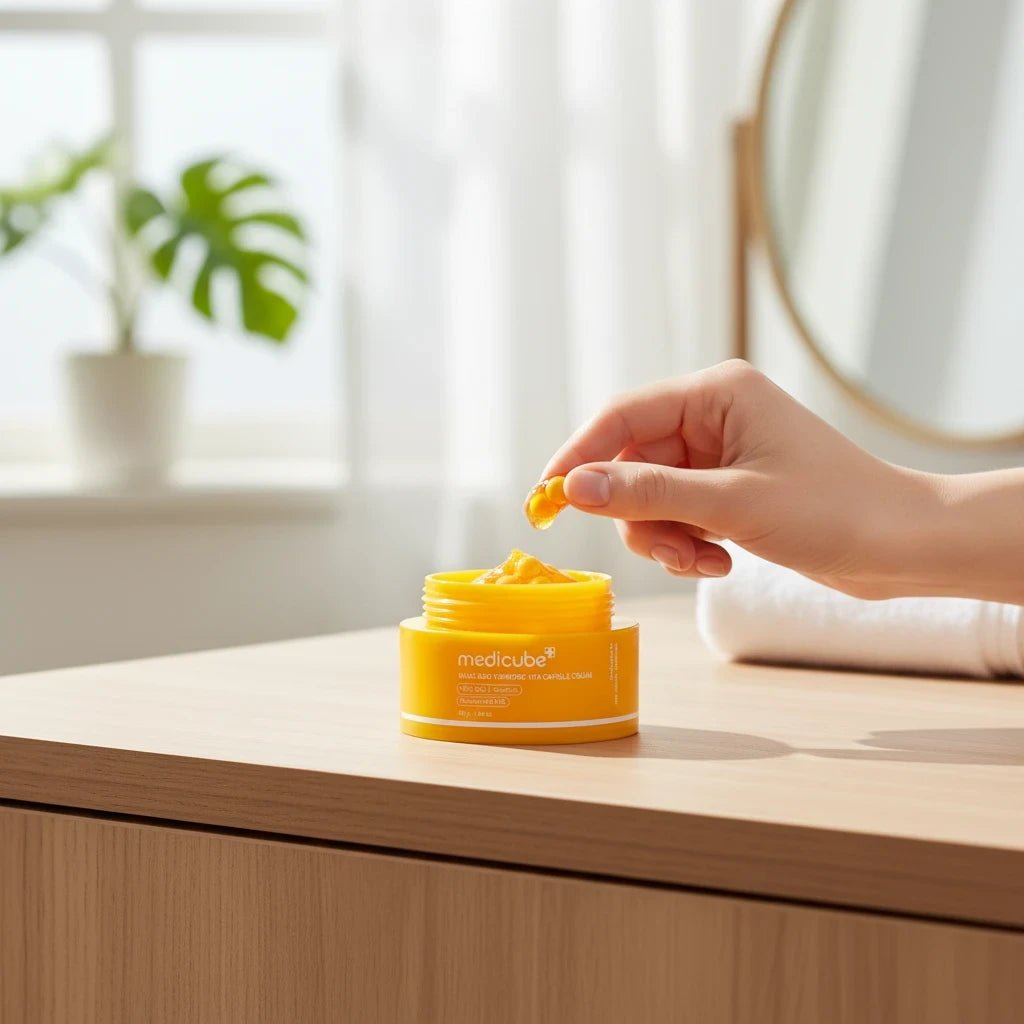 medicube Kojic Acid Turmeric Vita Capsule Cream - BF Beauty