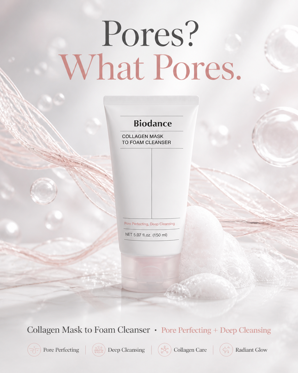 Biodance Collagen Mask to Foam Cleanser 150ml