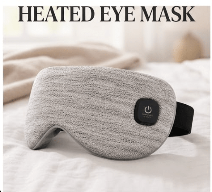 Heated Eye Mask-Cordless Warm Eye Compress for Dry Eyes | Relaxation - BF Beauty