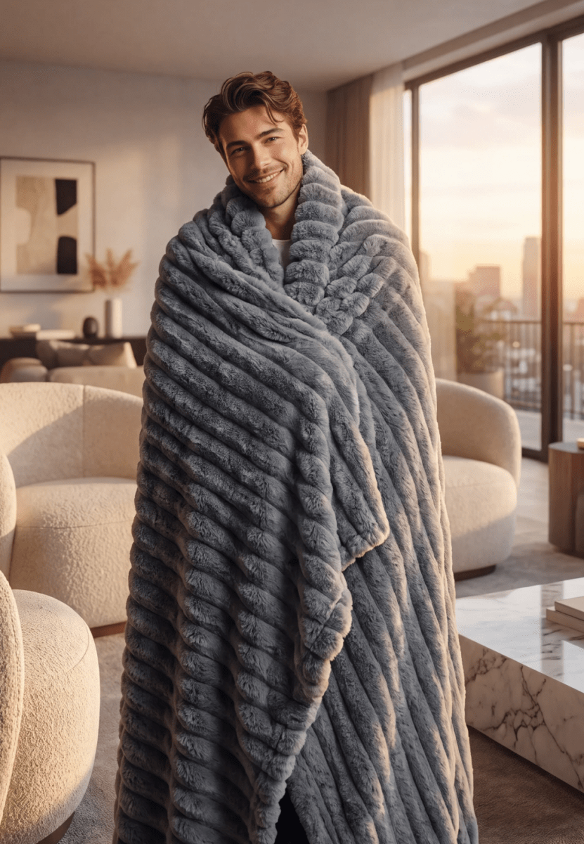 Ultra-Plush Faux Fur Throw - BF Beauty