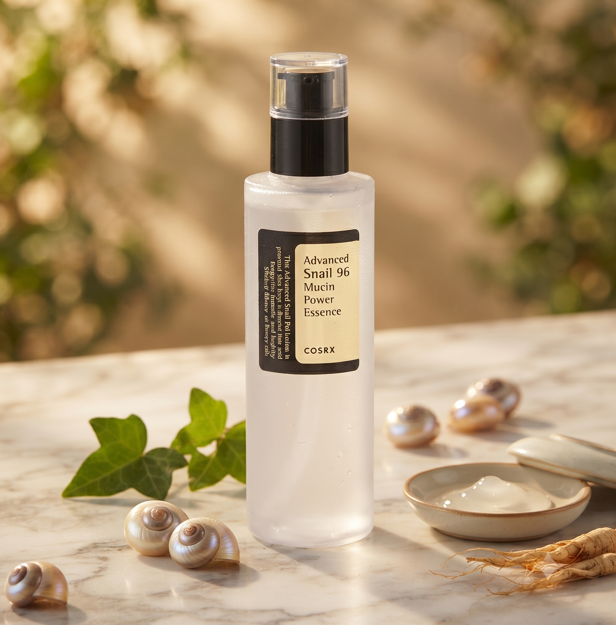 COSRX snail mucin skincare texture