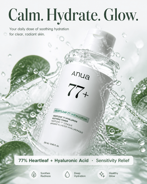 ANUA Heartleaf 77 Hyaluron Soothing Toner 250ml - BF Beauty