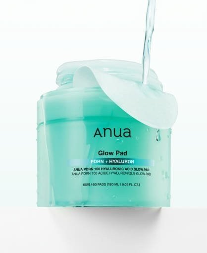 Anua PDRN 100 Hyaluronic Acid Glow Pad - Best Friend Beauty