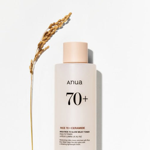 Anua Rice 70 Ceramide Glow Milky Toner - BF Beauty