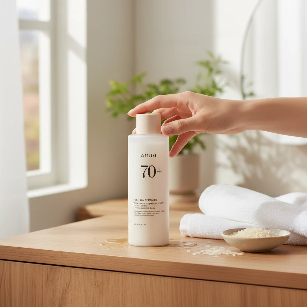 Anua Rice 70 Ceramide Glow Milky Toner - BF Beauty