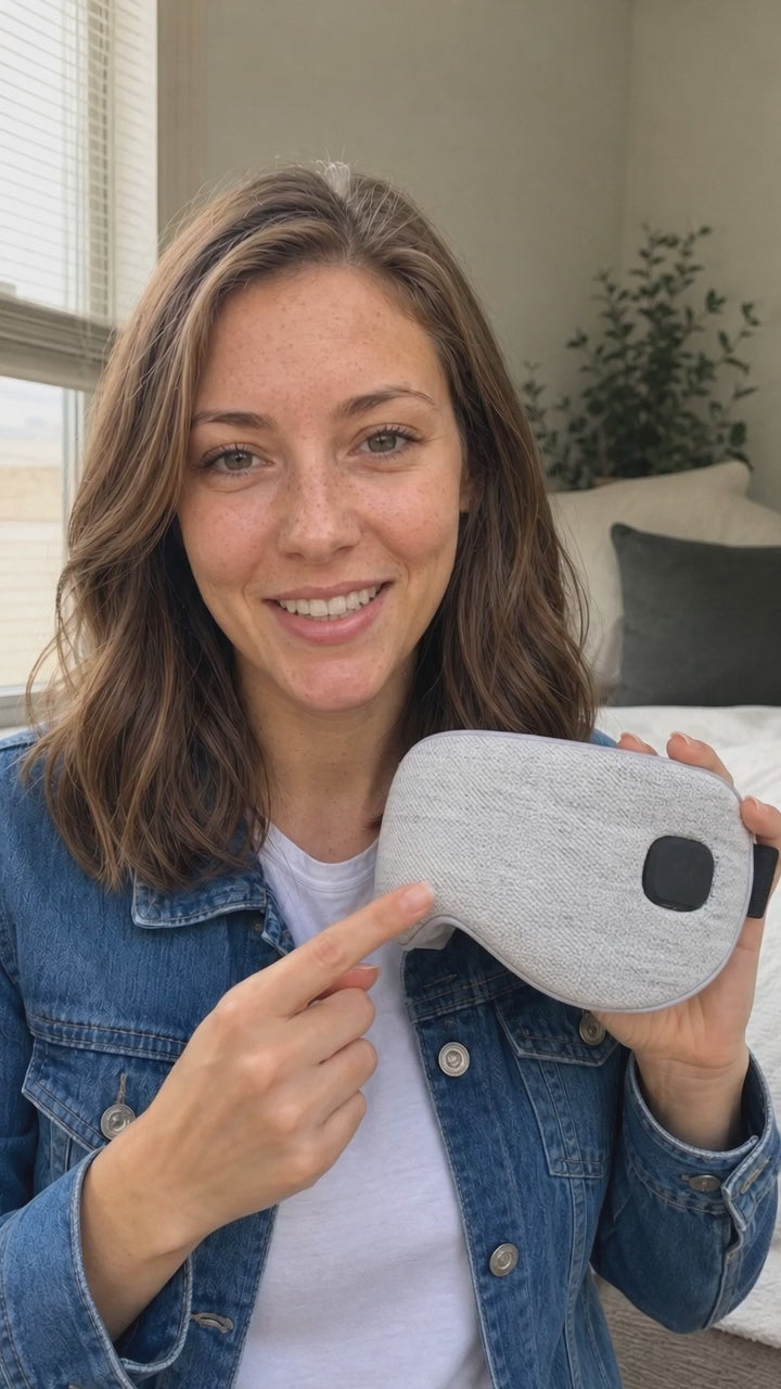 Heated Eye Mask-Cordless Warm Eye Compress for Dry Eyes | Relaxation