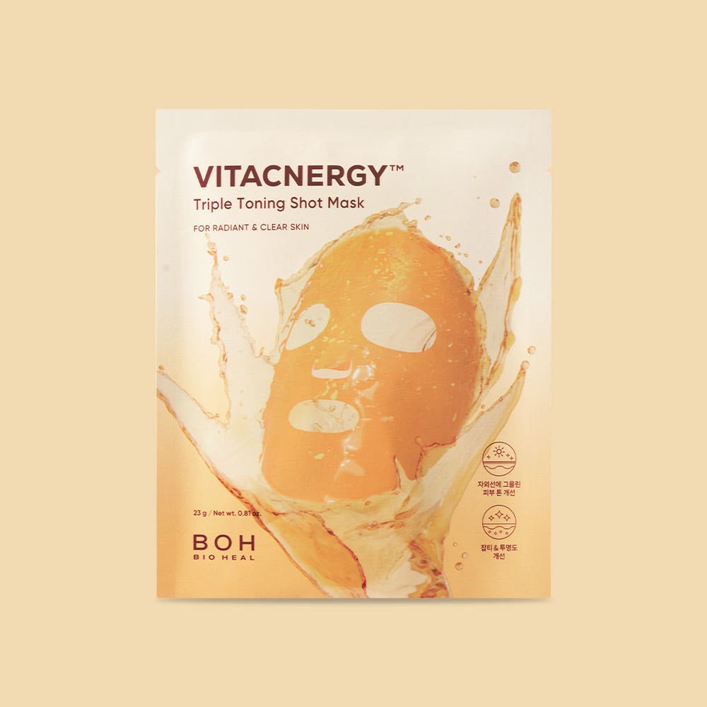 BIO HEAL BOH VITACNERGY Triple Toning Shot Mask - BF Beauty