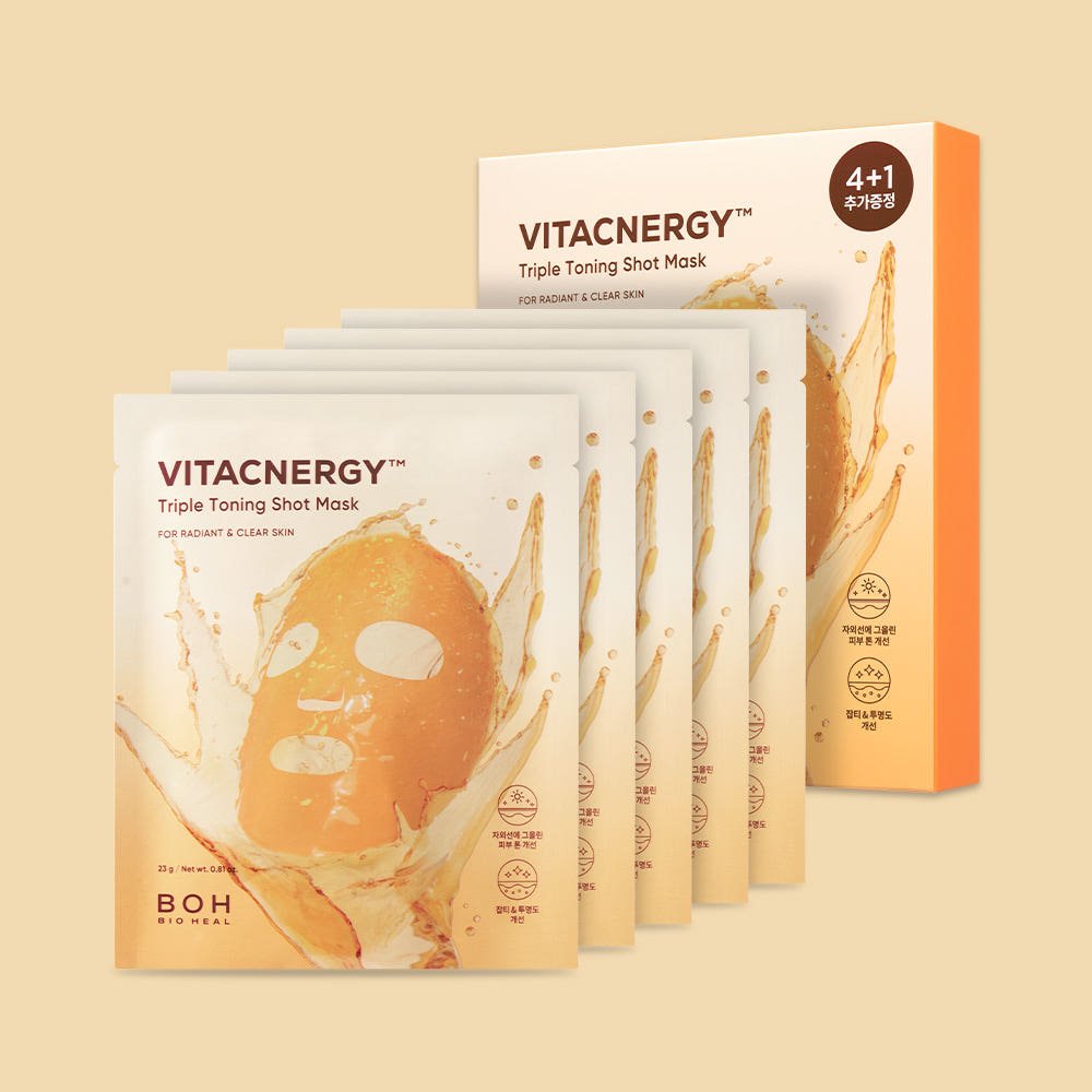 BIO HEAL BOH VITACNERGY Triple Toning Shot Mask - BF Beauty