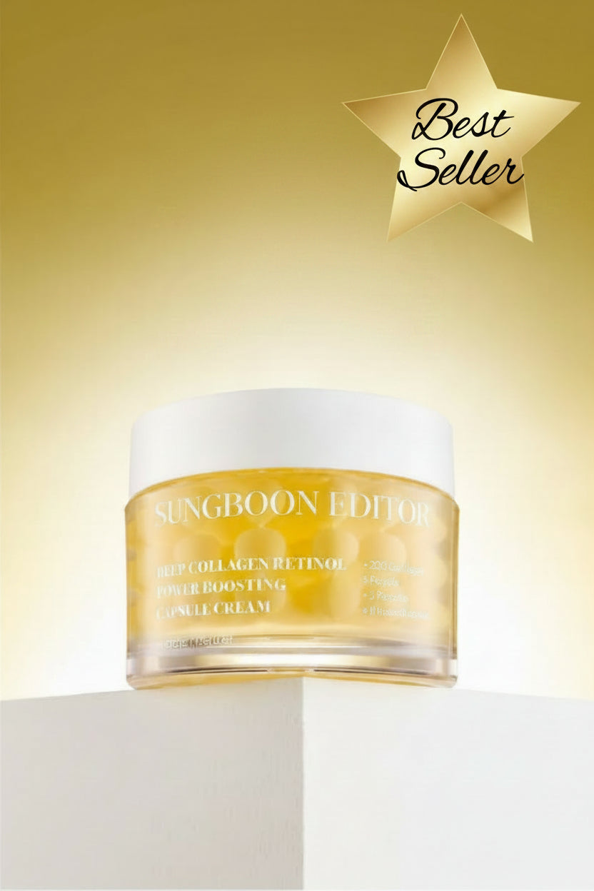 SUNGBOON EDITOR Deep Collagen Retinol Power Boosting Capsule Cream 50ml - Best Friend Beauty