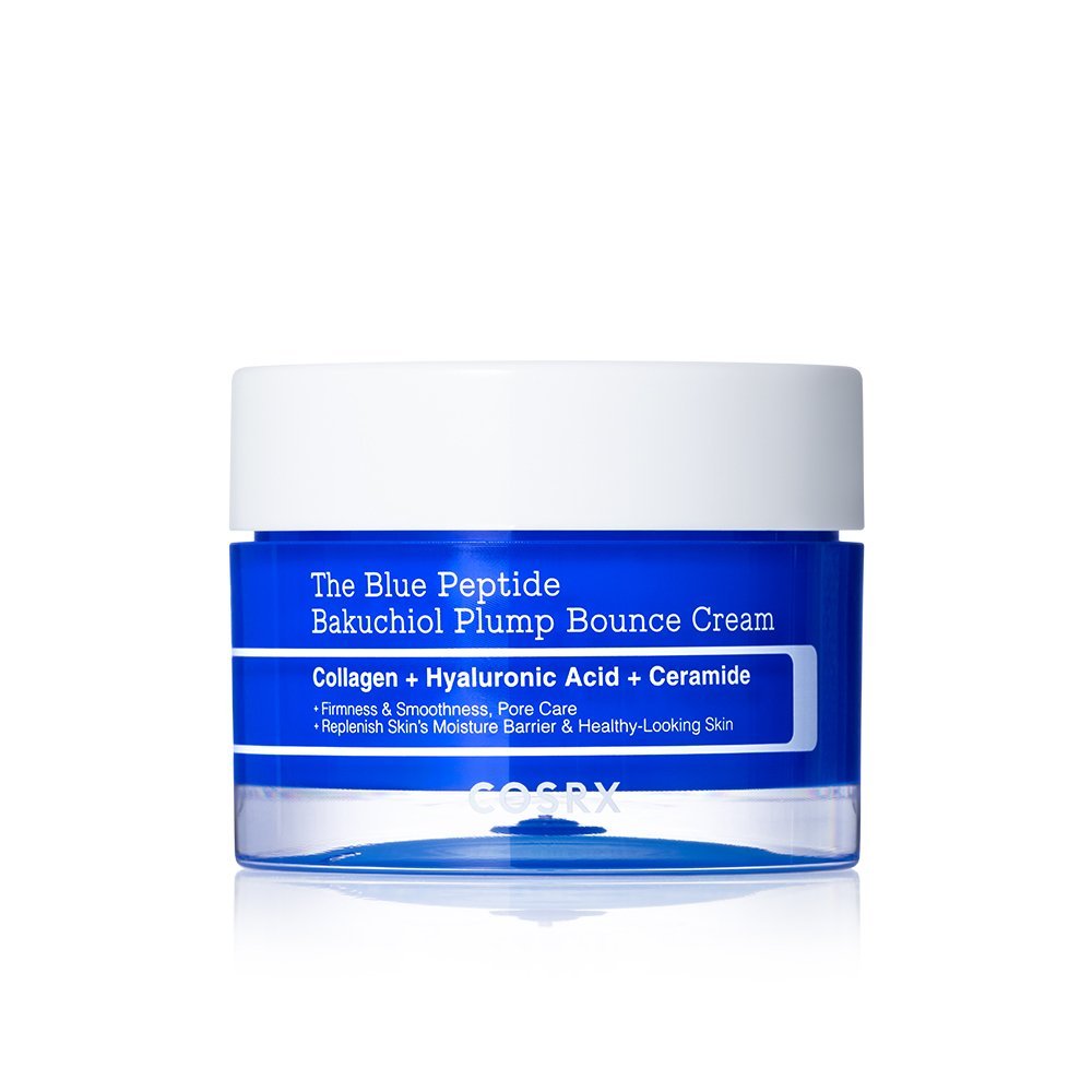 COSRX The Blue Peptide Bakuchiol Plump Bounce Cream 50g - Best Friend Beauty