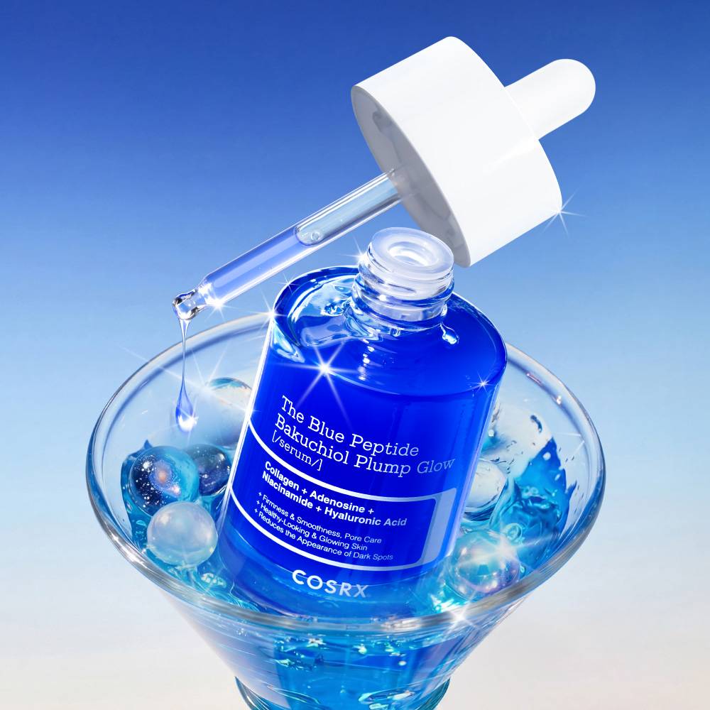 COSRX The Blue Peptide Bakuchiol Plump Glow Serum 50ml - BF Beauty